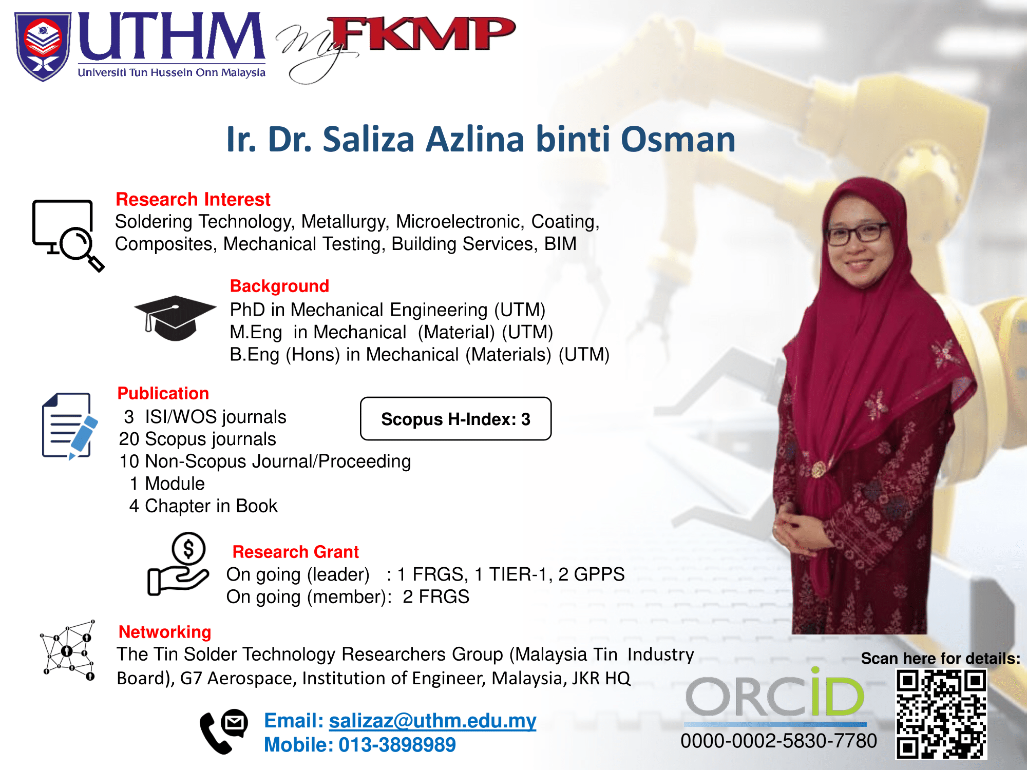 Ir. Dr. Saliza Azlina Binti Osman