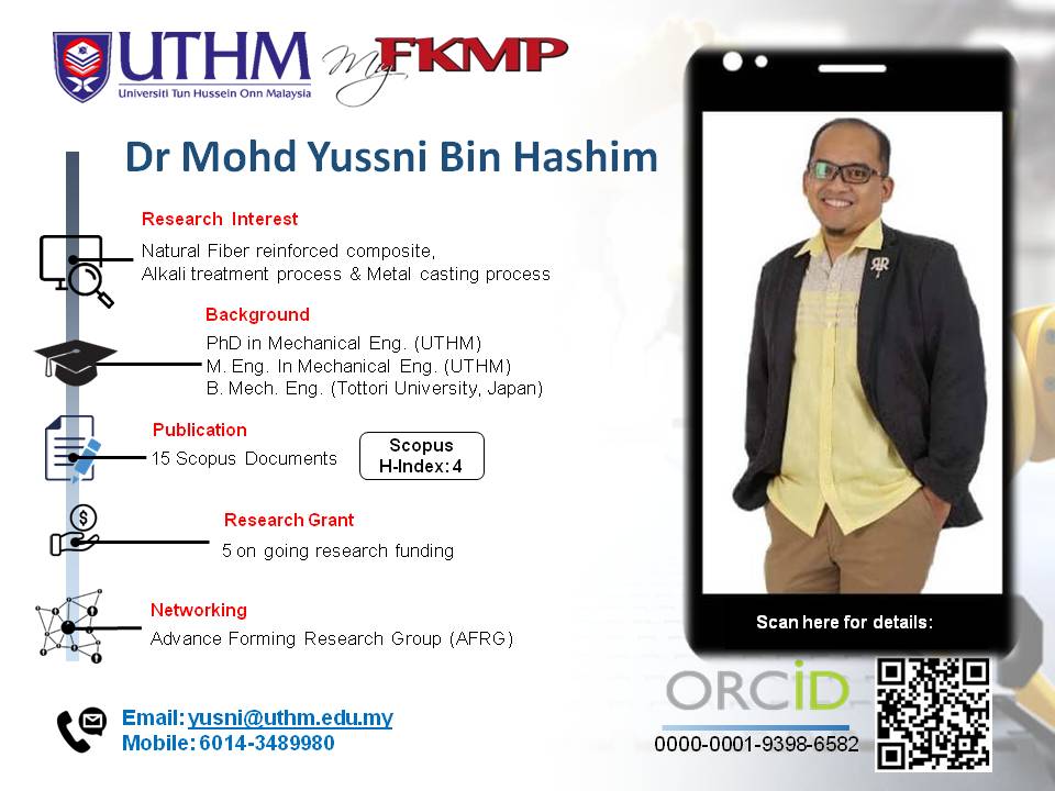 Dr. Mohd Yussni Bin Hashim