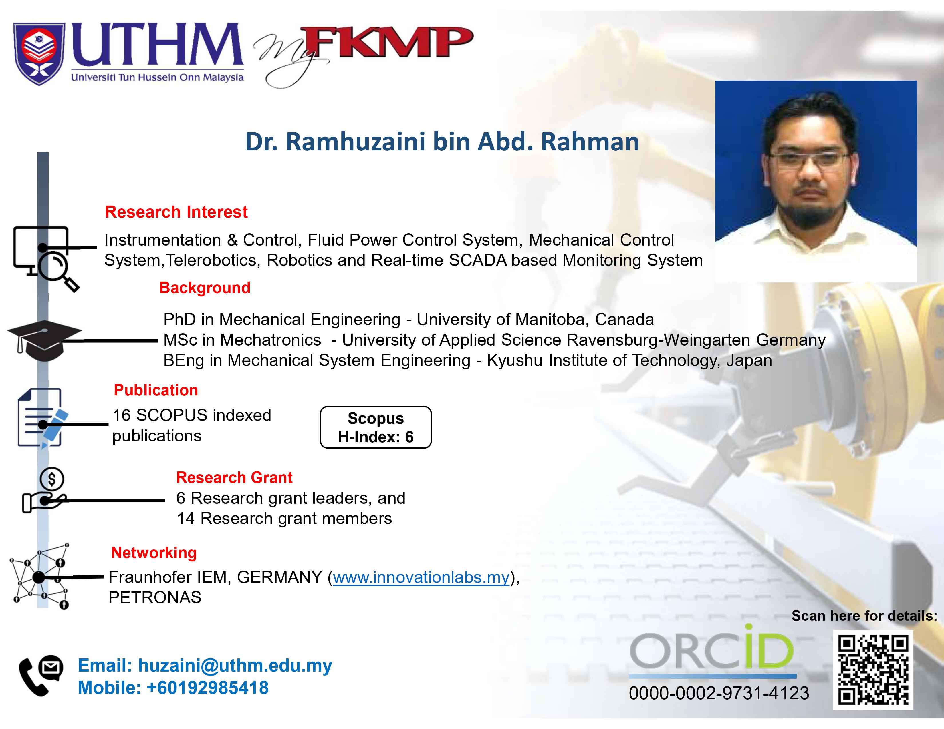 Dr. Ramhuzaini bin Adb. Rahman